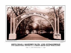 Victory Arch at the Cuyahoga County Fairgrounds