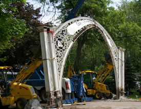 Victory Arch at the Cuyahoga County Fairgrounds